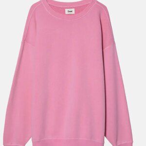 Elwood Oversized Crewneck in Pink